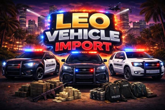 Law Enforcement Vehicle Import